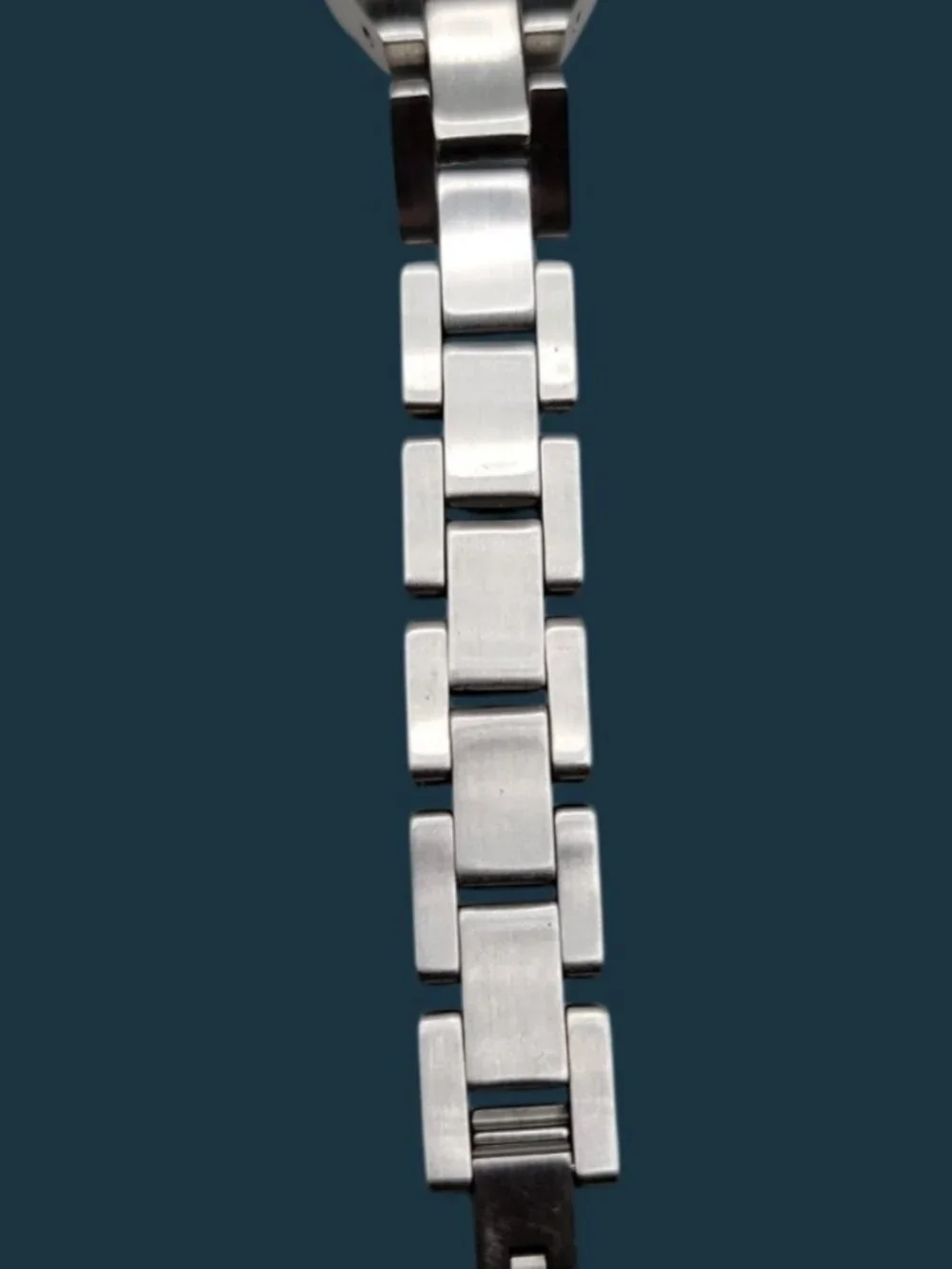 Fossil Womens Watch ES-2072 Brushed Stainless Steel 5.75